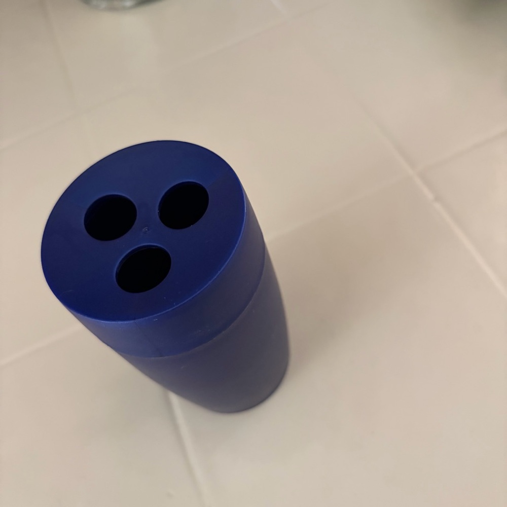 Blue Toothbrush Holder